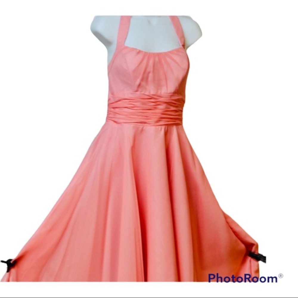 Mori Lee By Madeline Garber 11/12 Coral Peach Mini